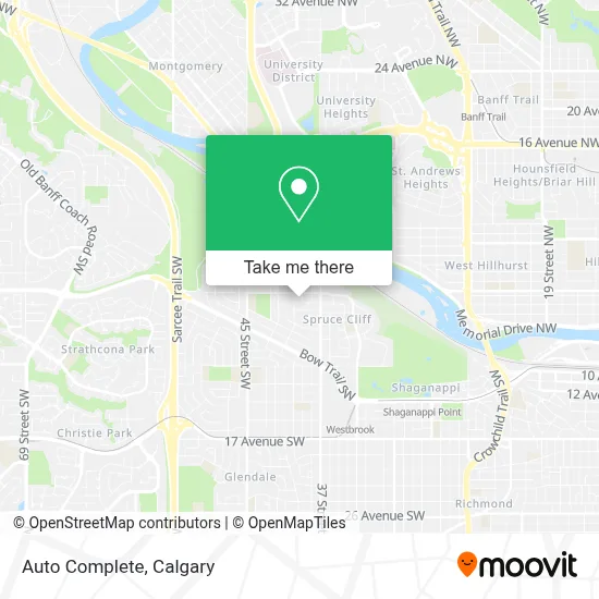 Auto Complete map