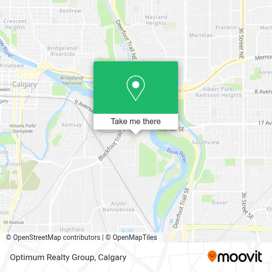 Optimum Realty Group map