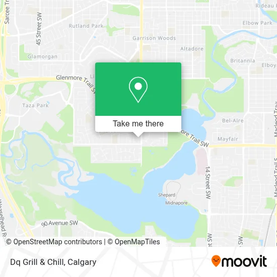 Dq Grill & Chill map