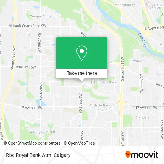 Rbc Royal Bank Atm map