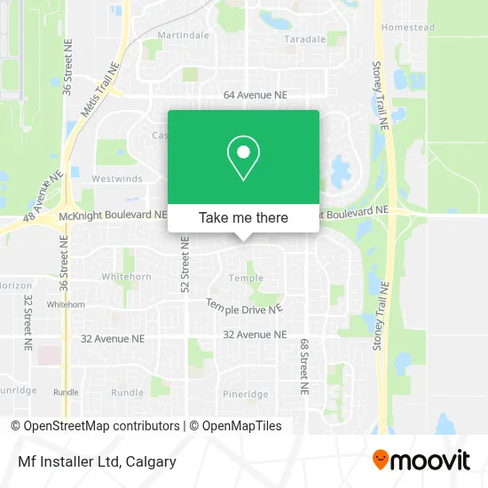 Mf Installer Ltd map