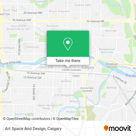 Art Space And Design map