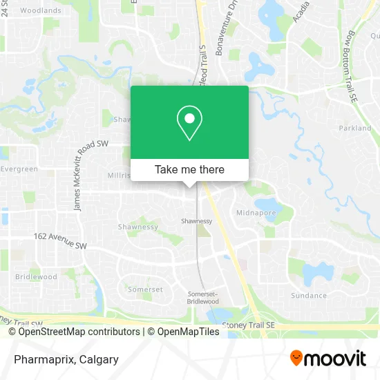 Pharmaprix map
