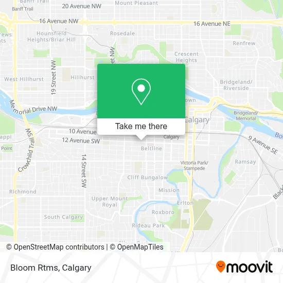 Bloom Rtms map
