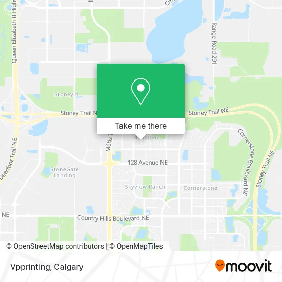 Vpprinting map
