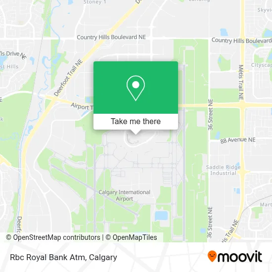 Rbc Royal Bank Atm map