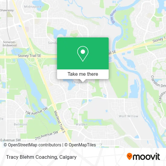 Tracy Blehm Coaching map