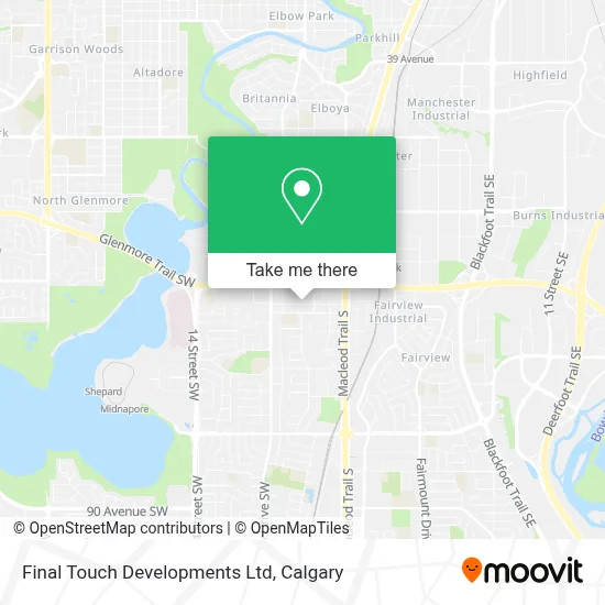 Final Touch Developments Ltd map
