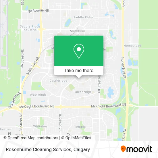 Rosenhume Cleaning Services map