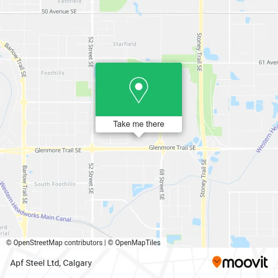 Apf Steel Ltd map