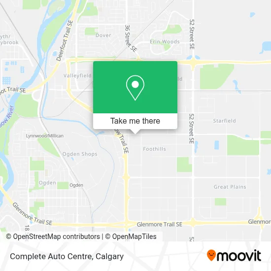 Complete Auto Centre map