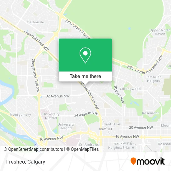 Freshco map