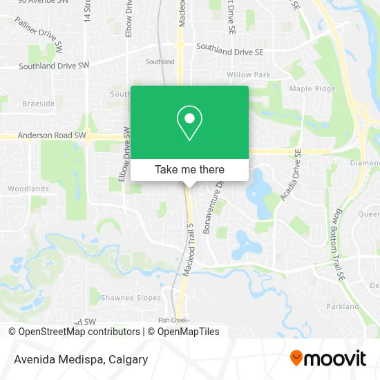 Avenida Medispa map
