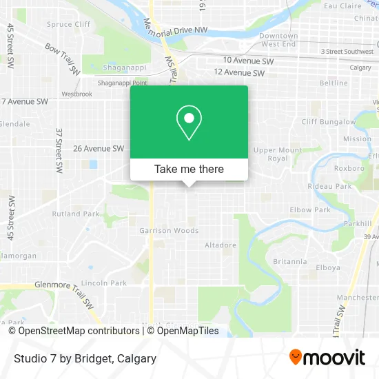 Studio 7 by Bridget map