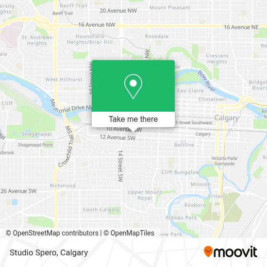 Studio Spero map