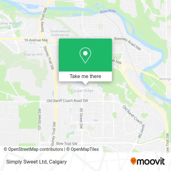 Simply Sweet Ltd map
