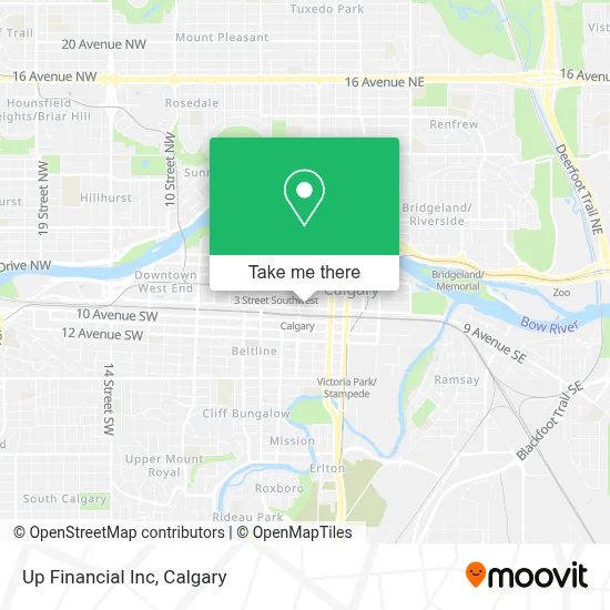 Up Financial Inc map