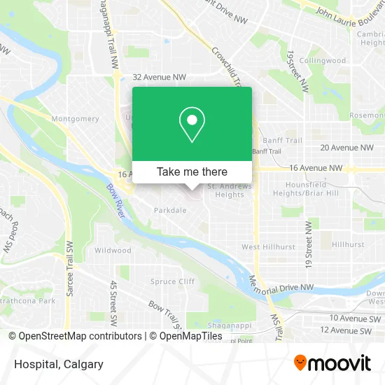 Hospital map
