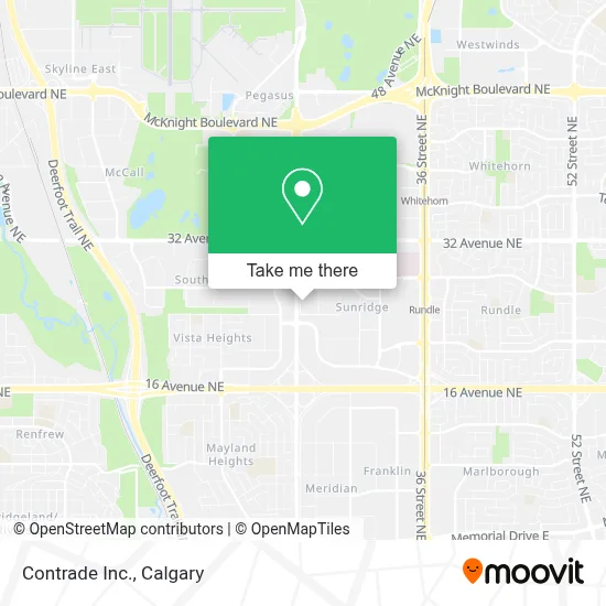Contrade Inc. map