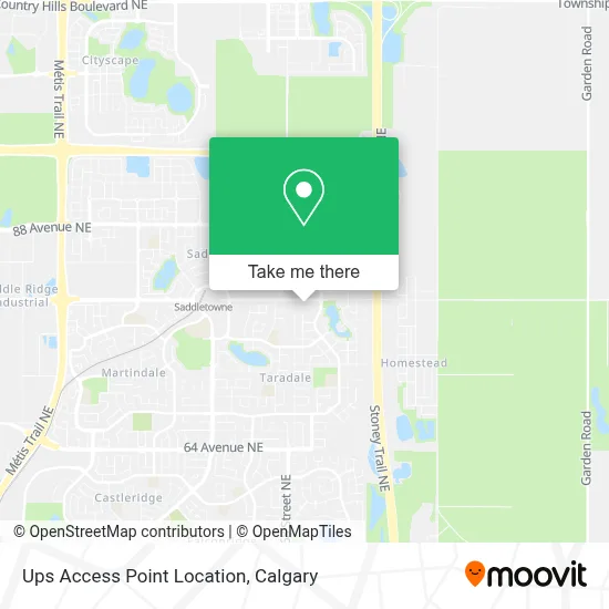 Ups Access Point Location plan