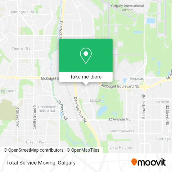 Total Service Moving map