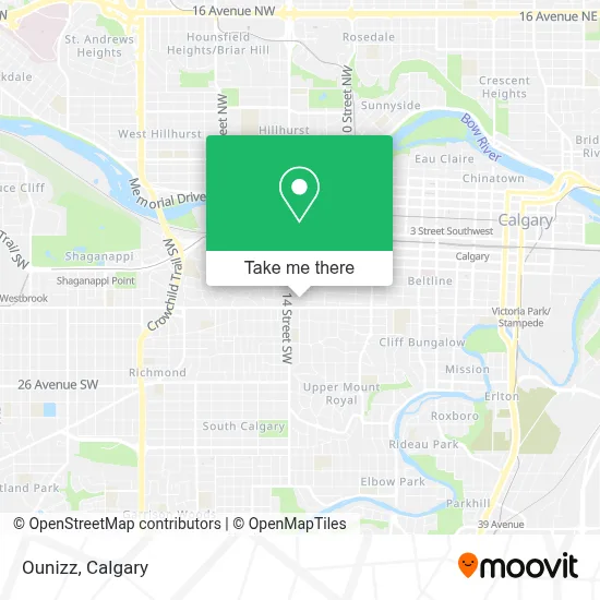 Ounizz map