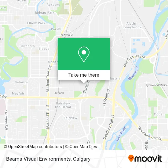 Beama Visual Environments map