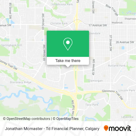 Jonathan Mcmaster - Td Financial Planner map