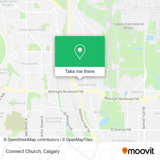 Connect Church map