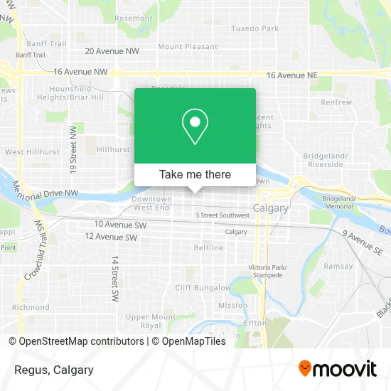 Regus map