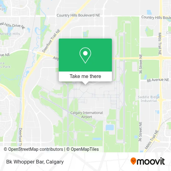 Bk Whopper Bar map
