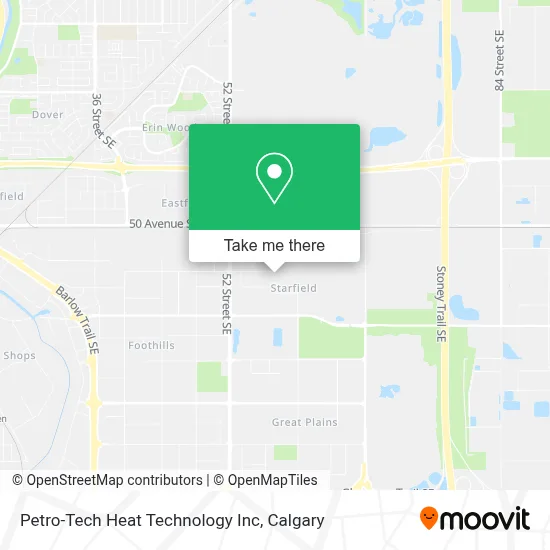 Petro-Tech Heat Technology Inc map