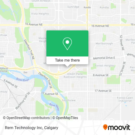 Rem Technology Inc map