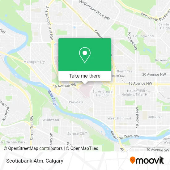 Scotiabank Atm map