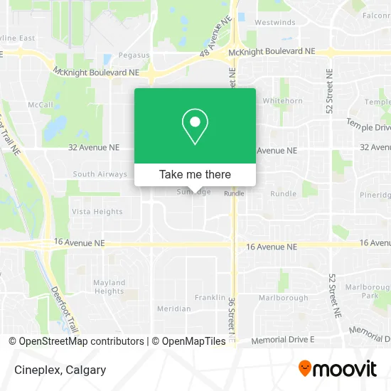 Cineplex map