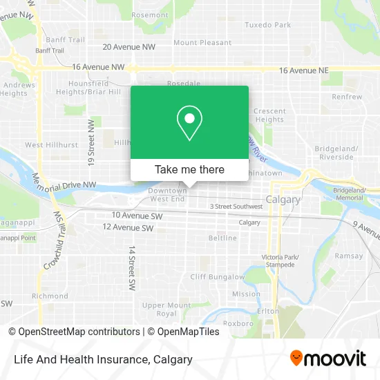 Life And Health Insurance map