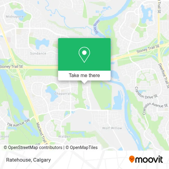 Ratehouse map