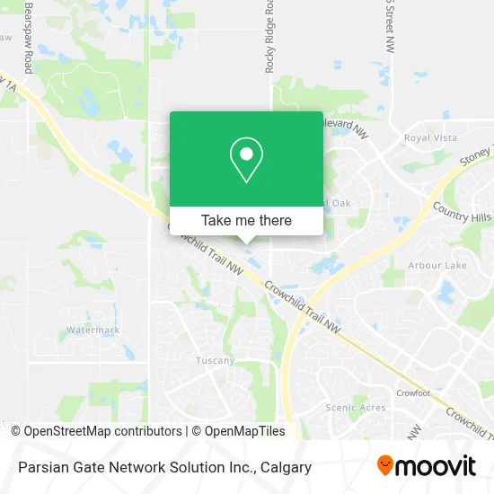 Parsian Gate Network Solution Inc. map