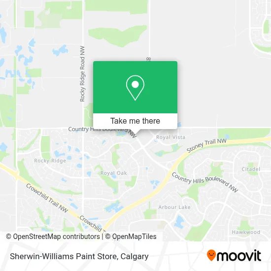 Sherwin-Williams Paint Store map