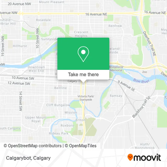 Calgarybot map