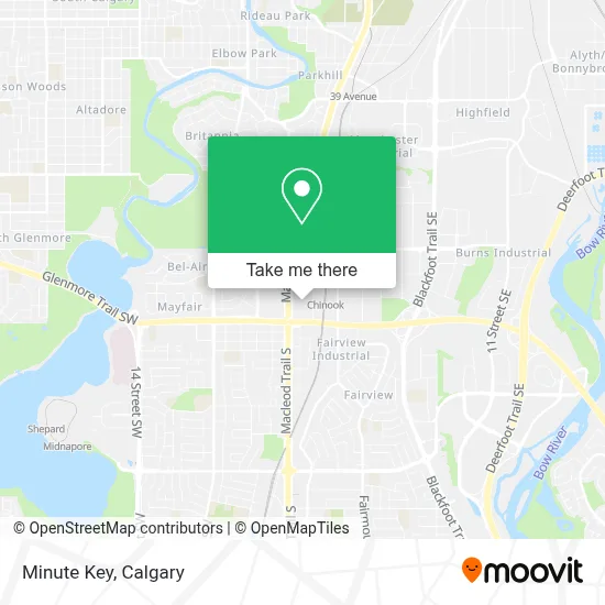 Minute Key map