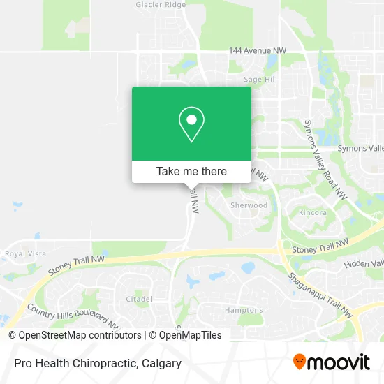 Pro Health Chiropractic map
