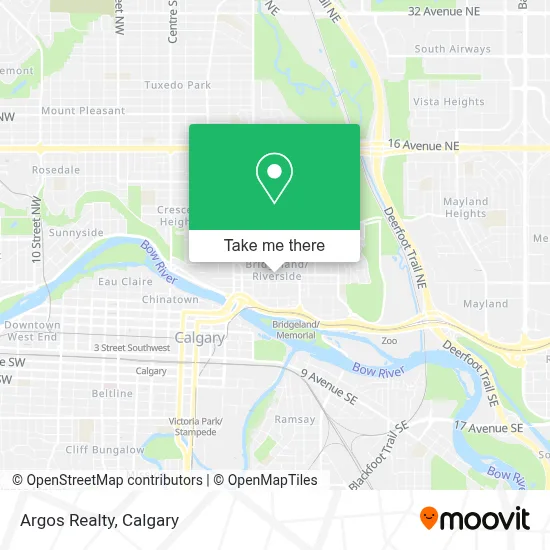 Argos Realty map