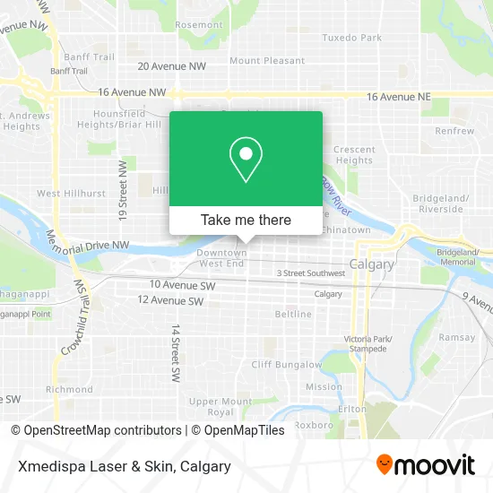 Xmedispa Laser & Skin map