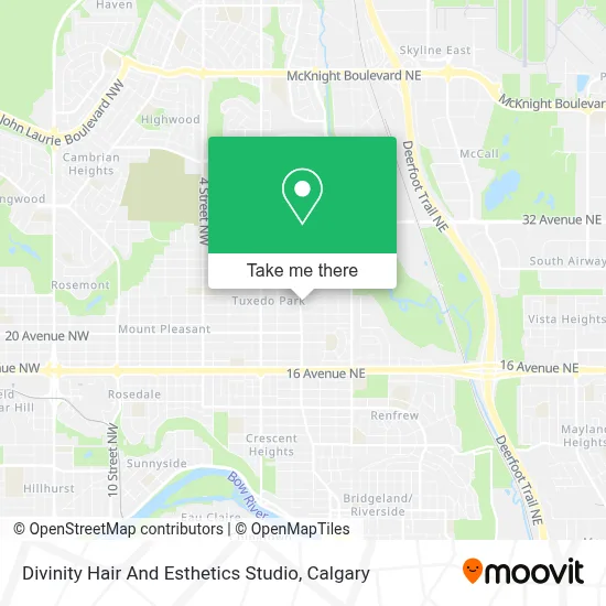 Divinity Hair And Esthetics Studio map