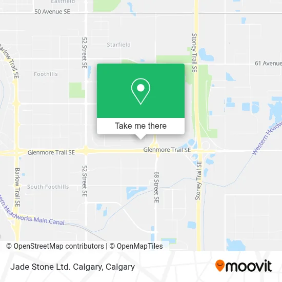 Jade Stone Ltd. Calgary map
