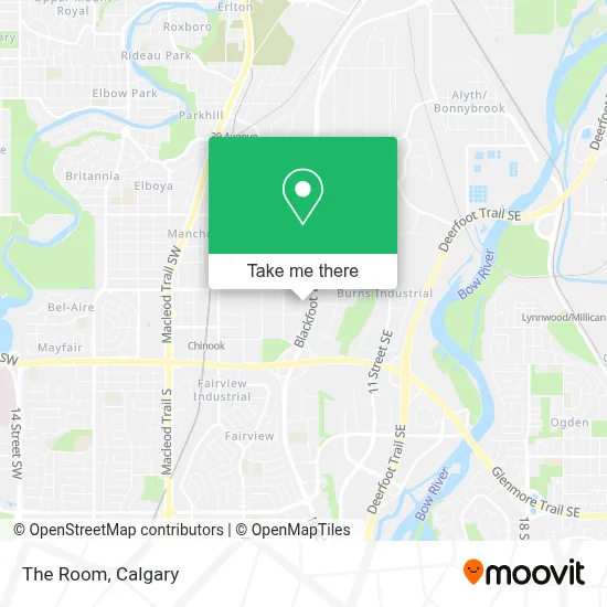The Room map