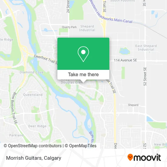 Morrish Guitars map