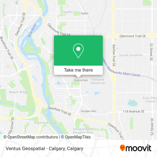 Ventus Geospatial - Calgary map