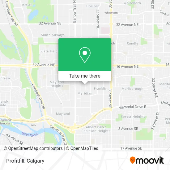 Profitfill map